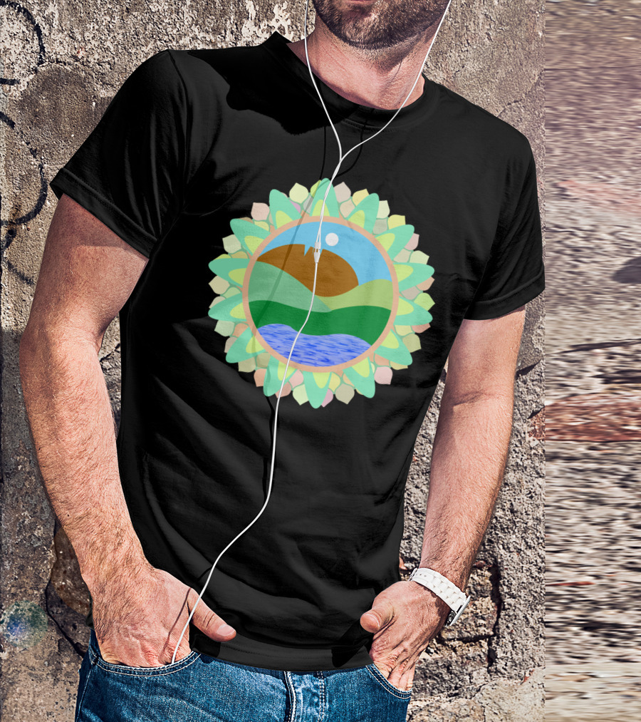 Horsetooth Rock Fort Collins Colorado Co Scenic Mountain Lake Sunburst T-Shirt