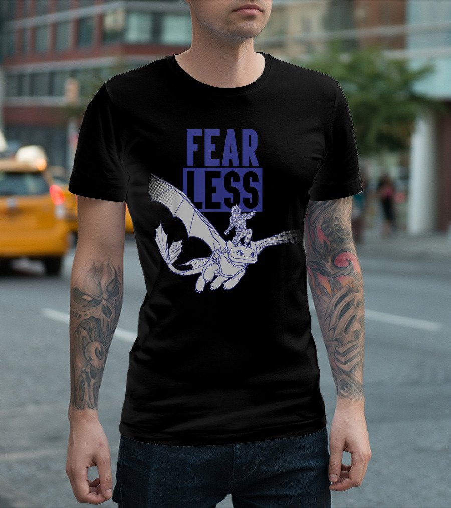 Fearless How To Train Your Dragon 3 Hidden World T-Shirt