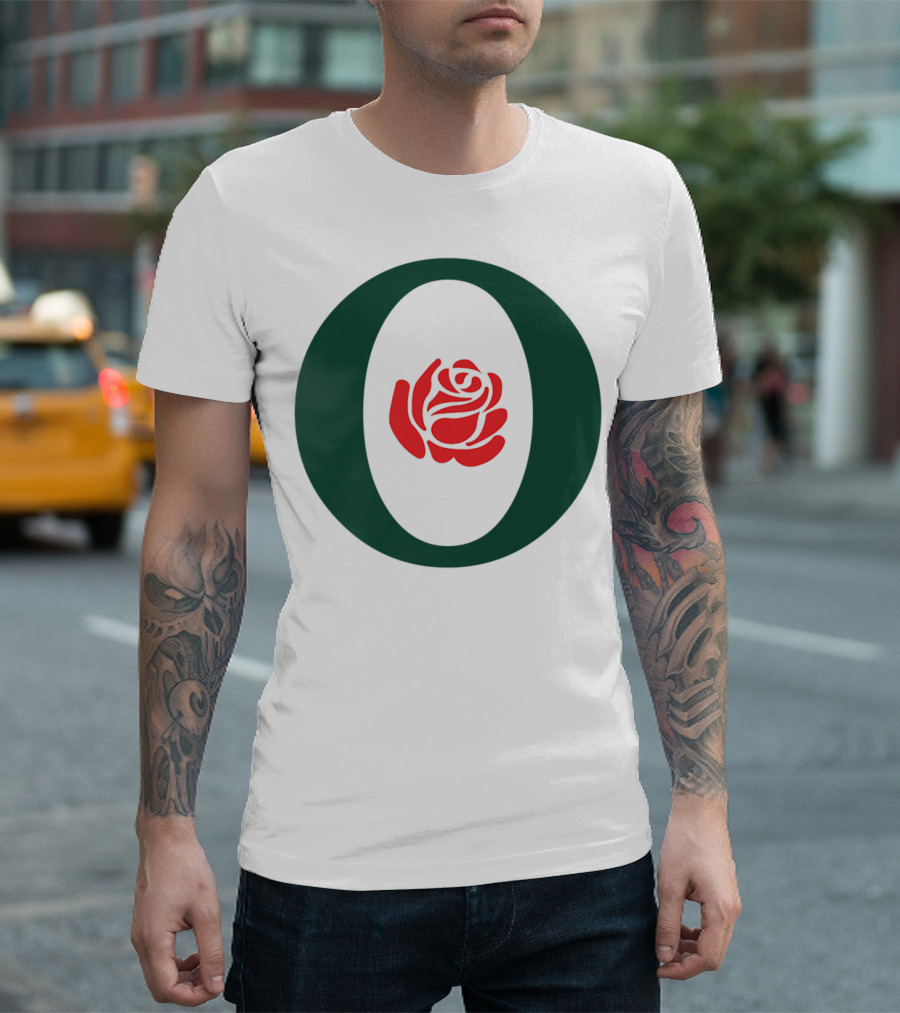 Oregon Fan Rose Duck Game Day O T-Shirt