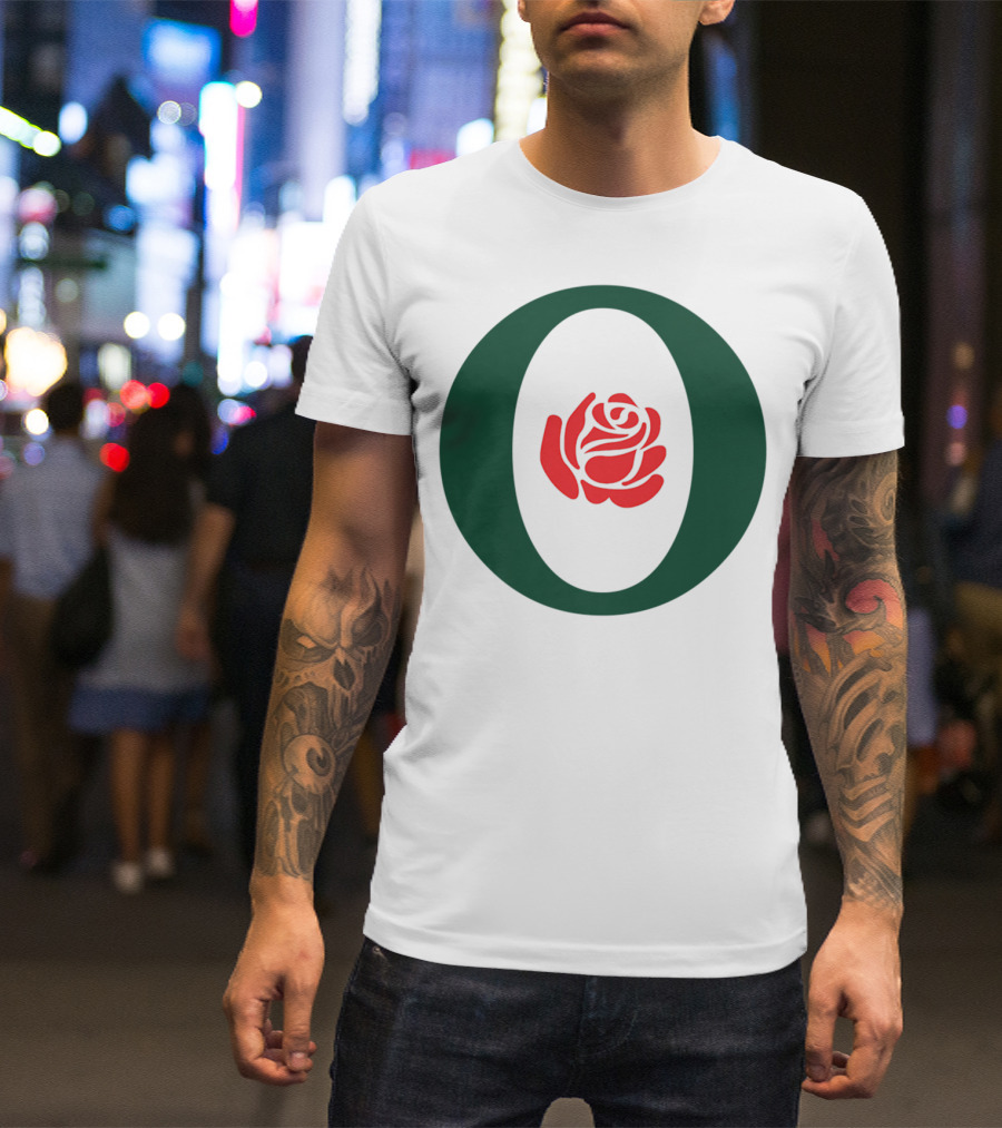 Oregon Fan Rose Duck Game Day O T-Shirt