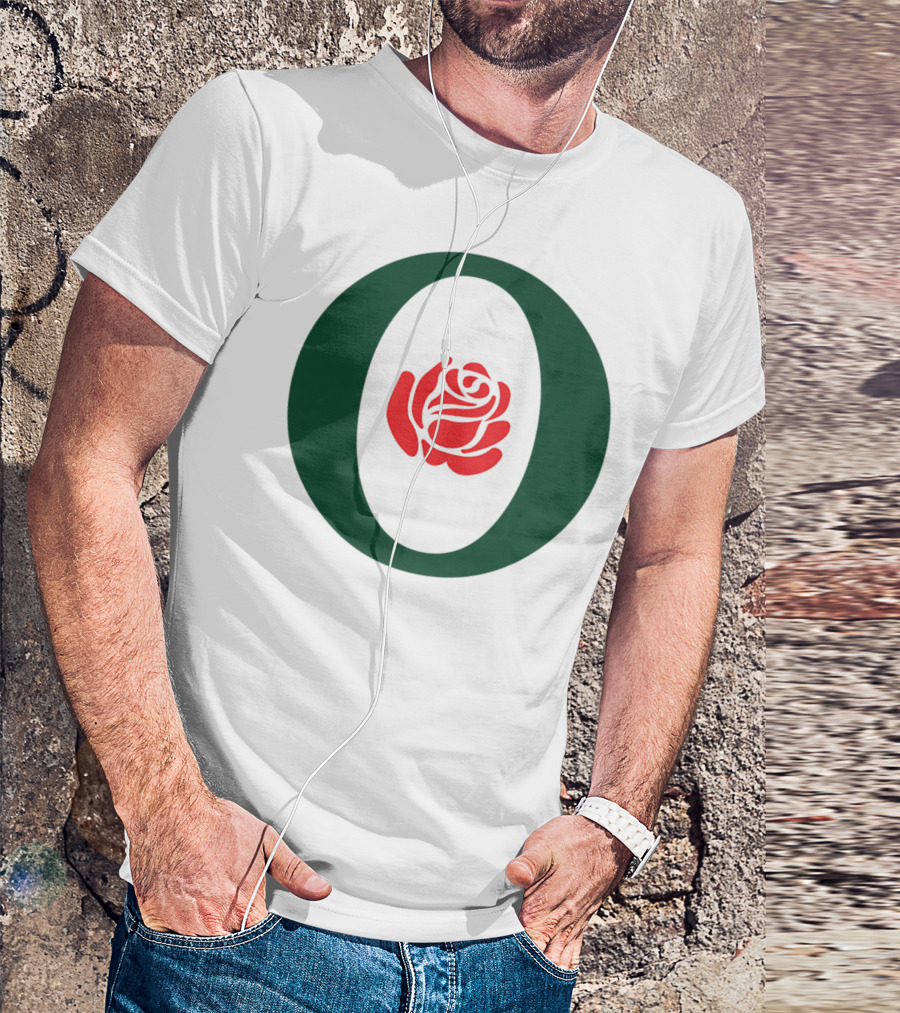 Oregon Fan Rose Duck Game Day O T-Shirt