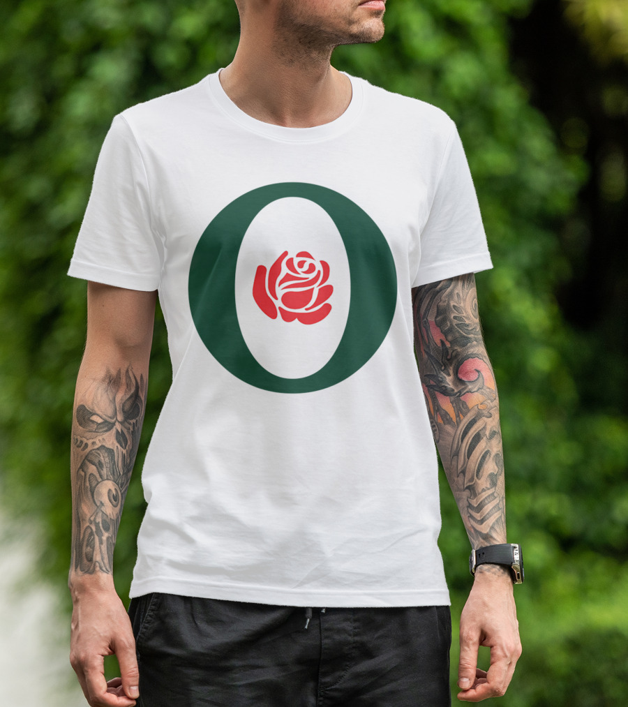 Oregon Fan Rose Duck Game Day O T-Shirt