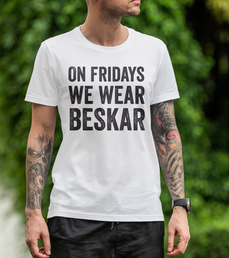 On Fridays We Wear Beskar T-Shirt