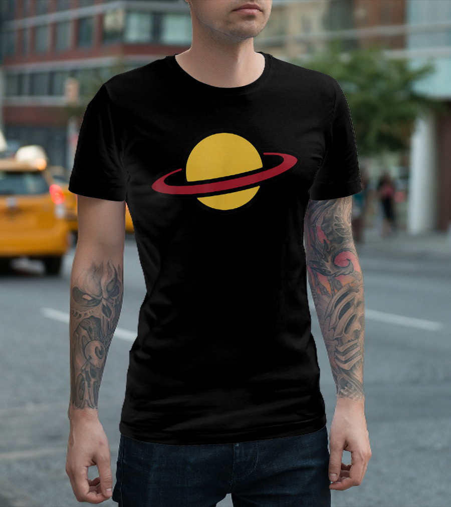 Rugrats Chuckie Classic Planet Saturn T-Shirt