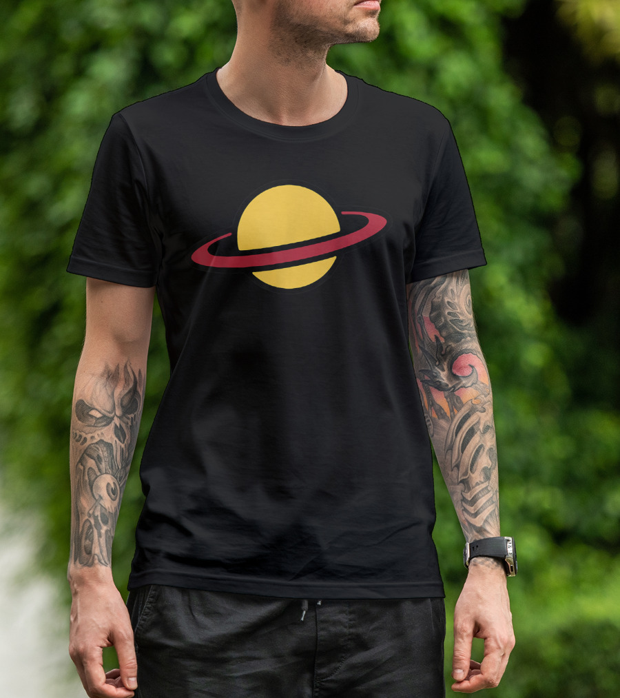 Rugrats Chuckie Classic Planet Saturn T-Shirt