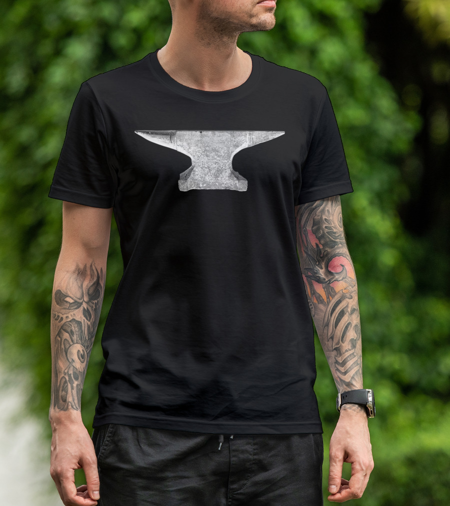 Blacksmith Anvil Bladesmith Welder Mac T-Shirt