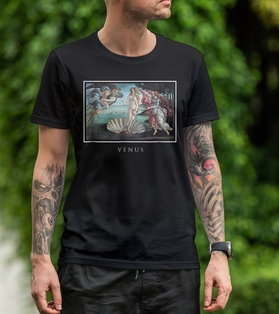 VENUS Botticelli The Birth Of Renaissance T-Shirt