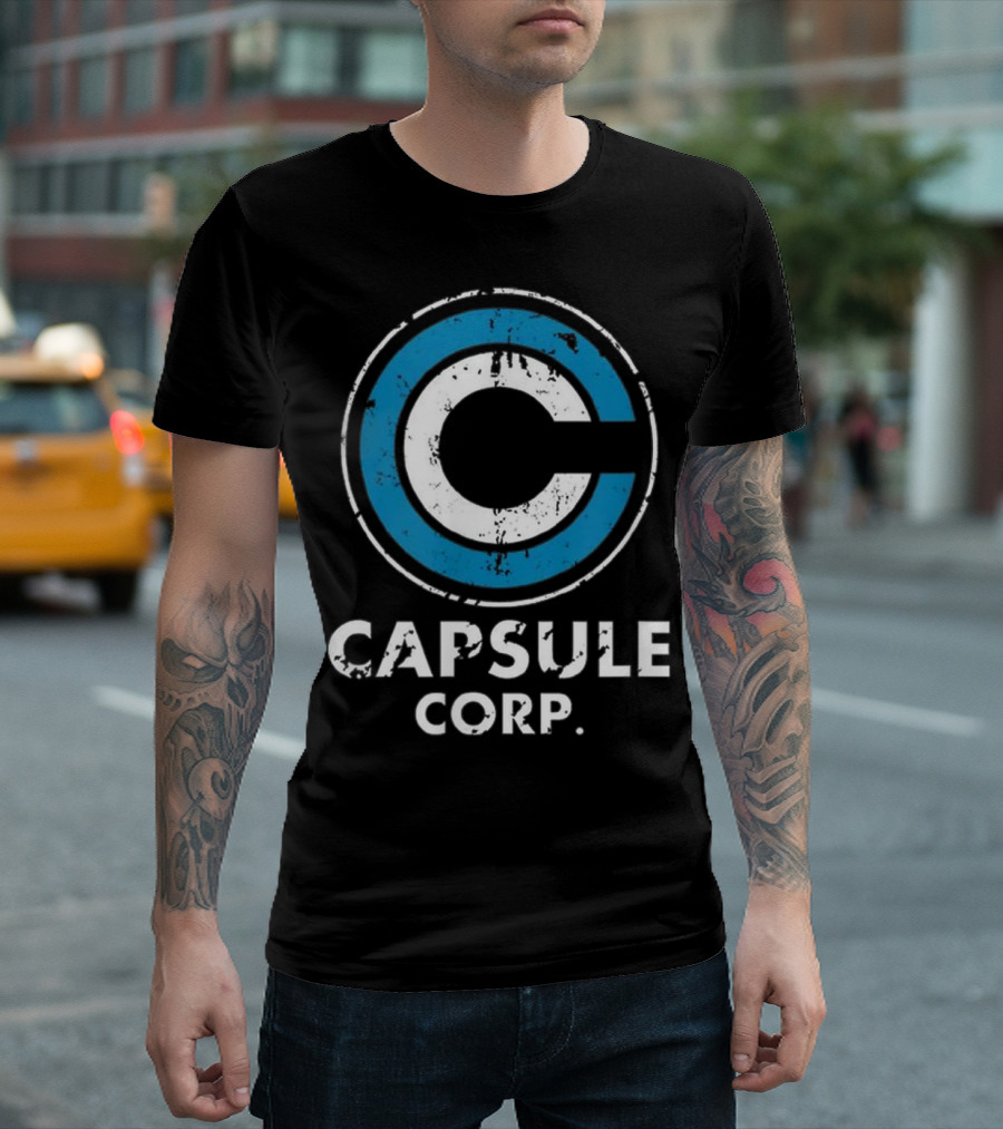 Capsule Corp Bulma Cool Dynocaps Anime T-Shirt