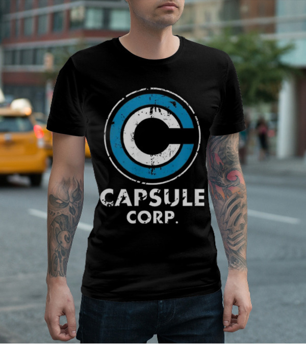 Capsule Corp Bulma Cool Dynocaps Anime T-Shirt