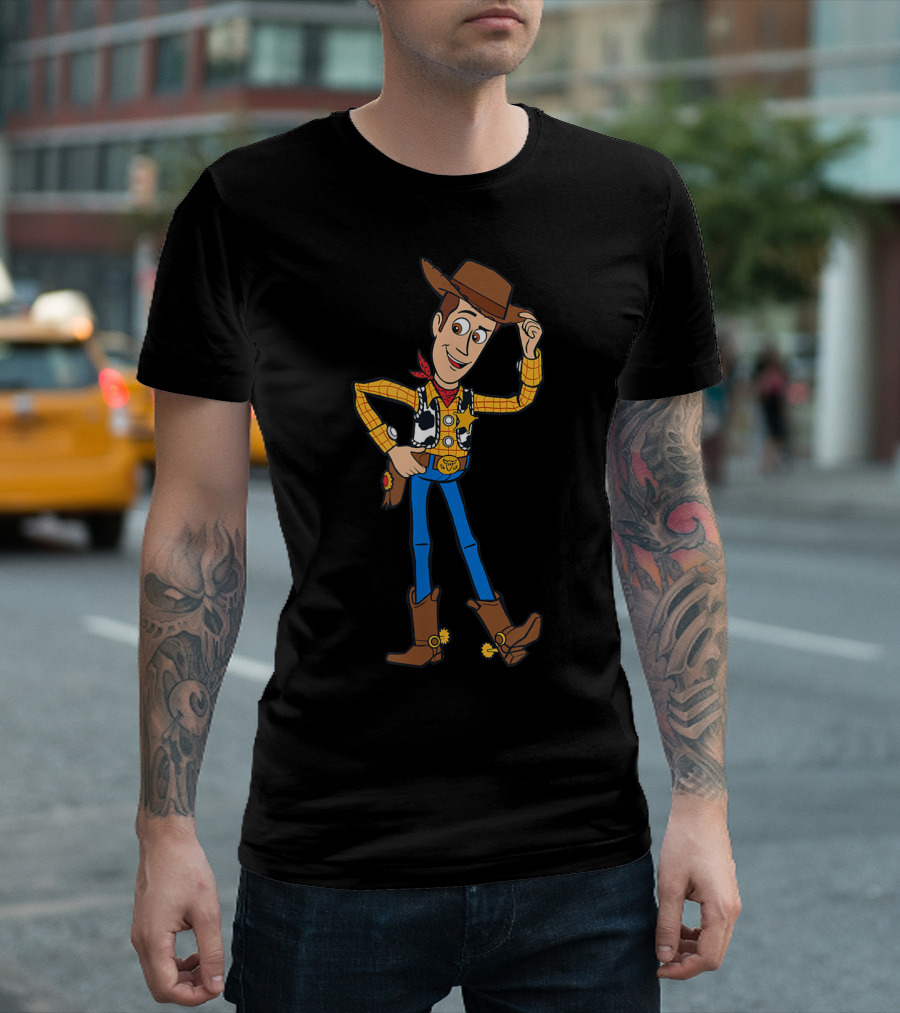 Disney Pixar Toy Story 4 Hello Woody Cowboy T-Shirt