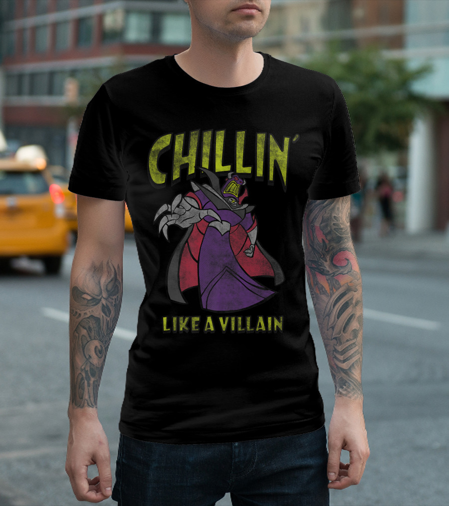 Chillin' Like A Villain Disney Pixar Toy Story Zurg T-Shirt