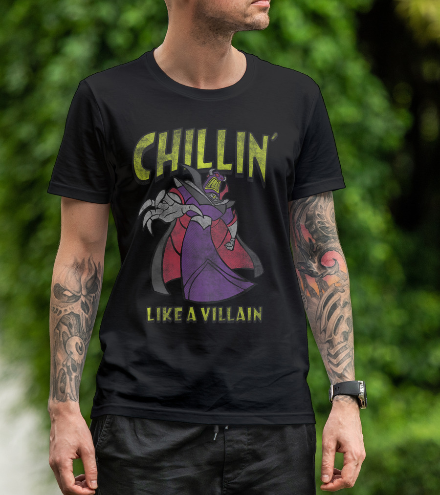 Chillin' Like A Villain Disney Pixar Toy Story Zurg T-Shirt