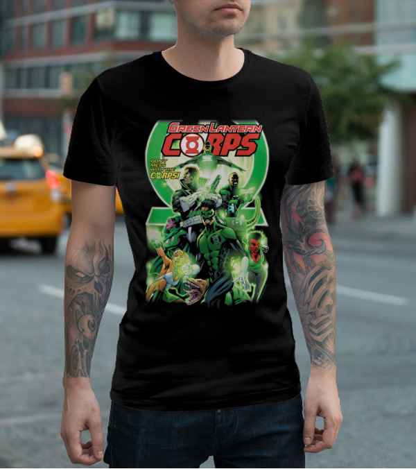 Green Lantern Corps 25 Don't Mess With The Corps T-Shirt
