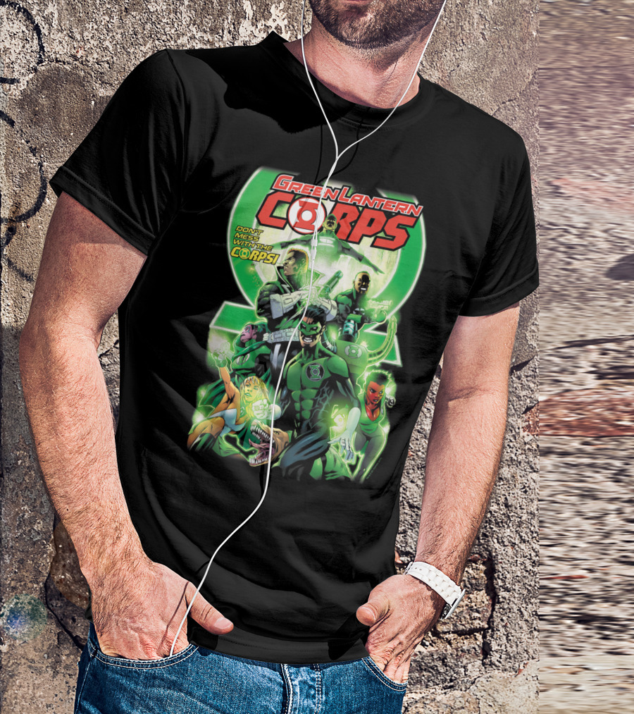 Green Lantern Corps 25 Don't Mess With The Corps T-Shirt