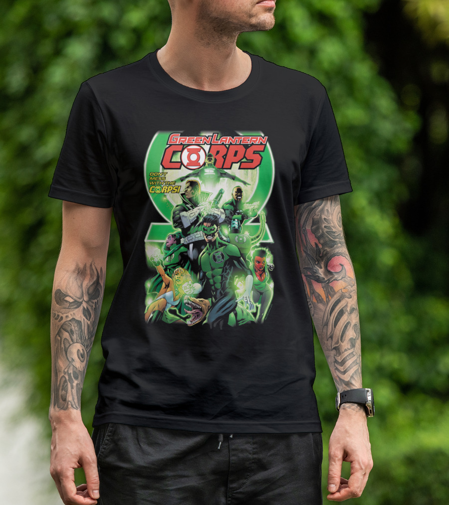 Green Lantern Corps 25 Don't Mess With The Corps T-Shirt