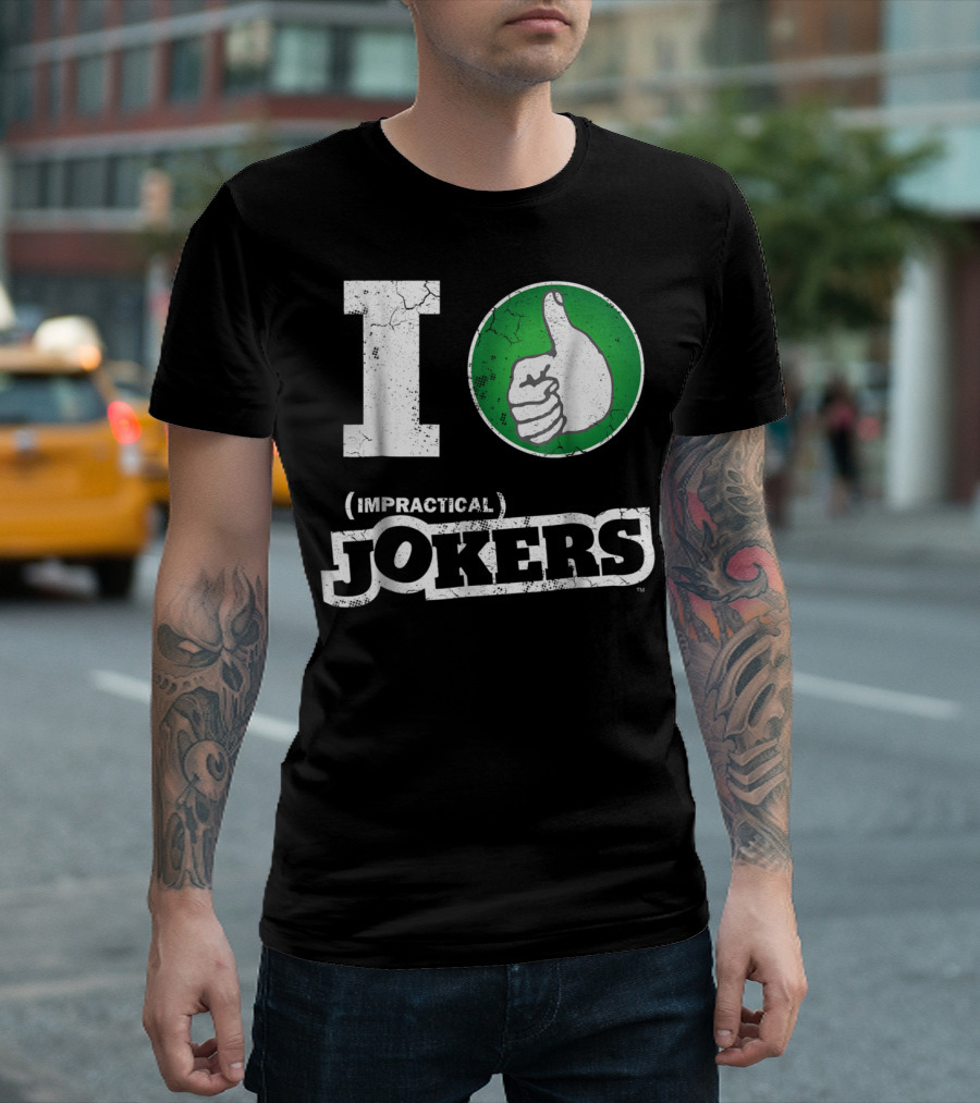 I Love Impractical Jokers Thumbs Up T-Shirt