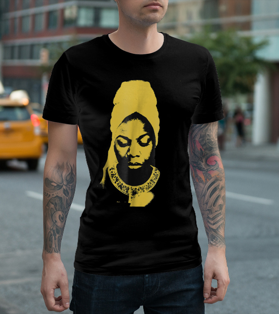 Nina Simone Yellow T-Shirt