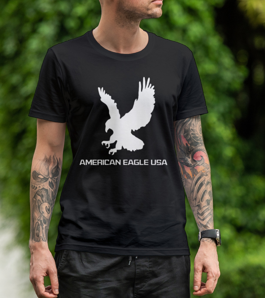 American Eagle USA Iconic Emblem T-Shirt