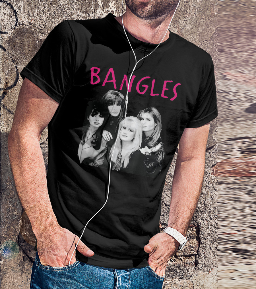Bangles Band Iconic Pop Rock Group Members T-Shirt