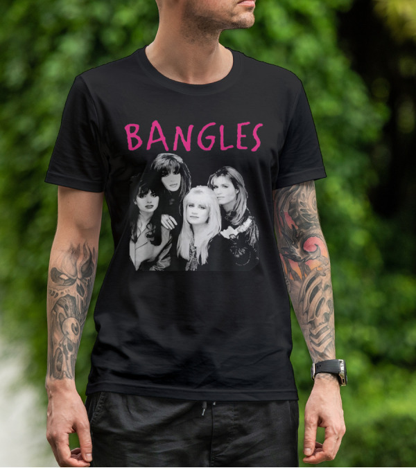 Bangles Band Iconic Pop Rock Group Members T-Shirt