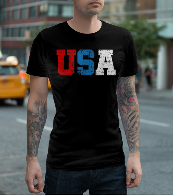 USA Fourth Of July America Unite Independence Day T-Shirt