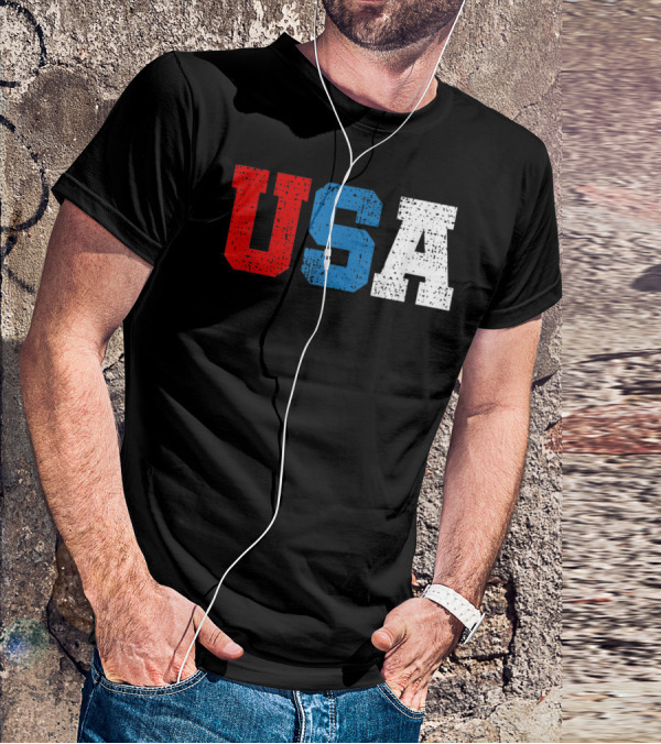 USA Fourth Of July America Unite Independence Day T-Shirt