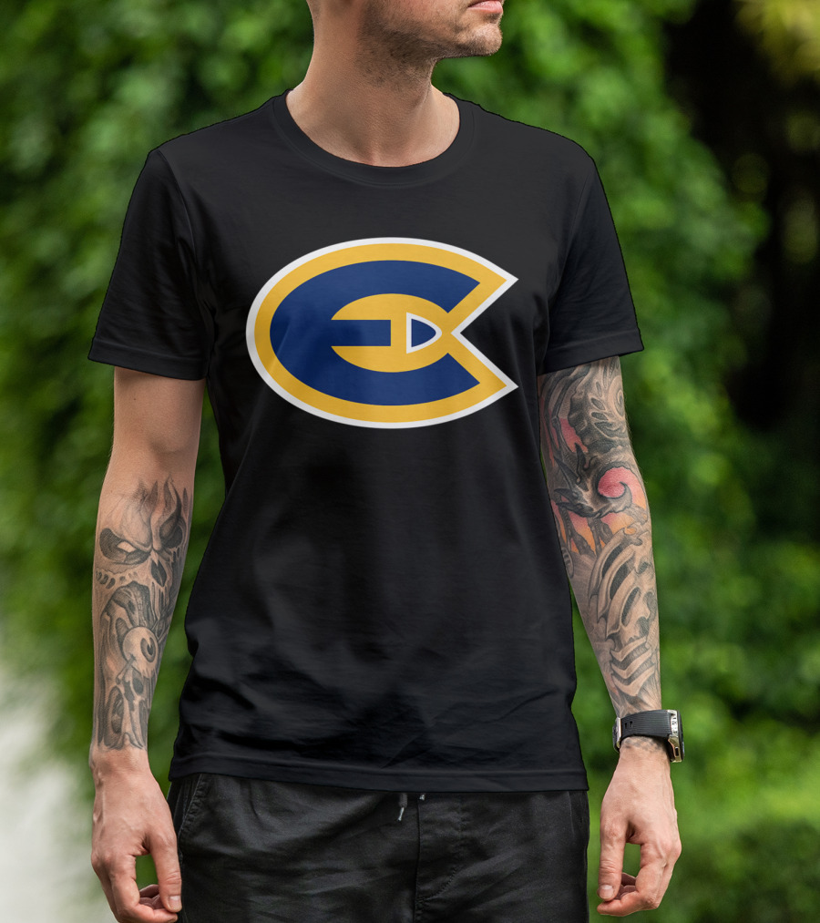 UW Eau Claire NCAA Blugolds Logo PPWEC0 T-Shirt