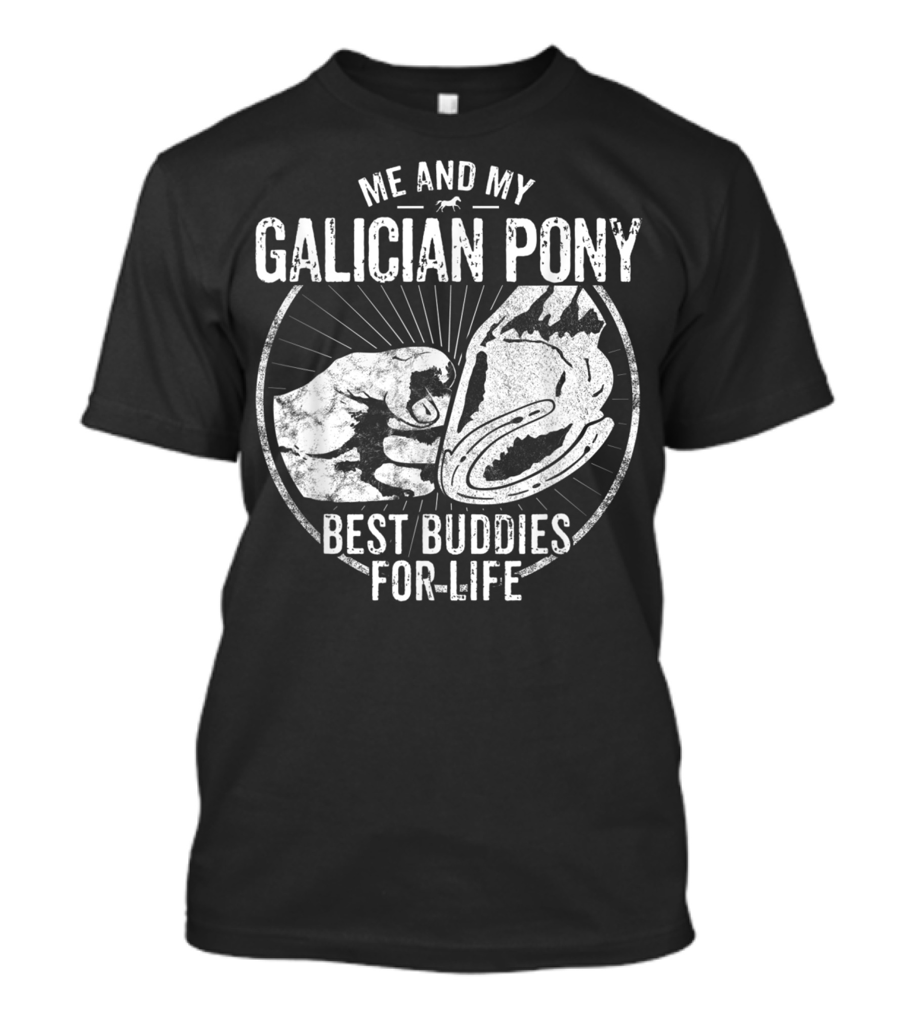 Me And My Galician Pony Best Buddies For Life T-Shirt