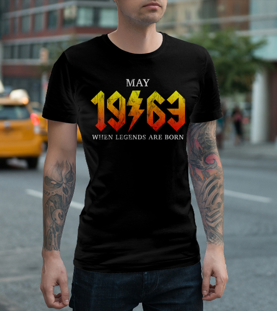 MAY 1963 WHEN LEGENDS ARE BORN T-Shirt