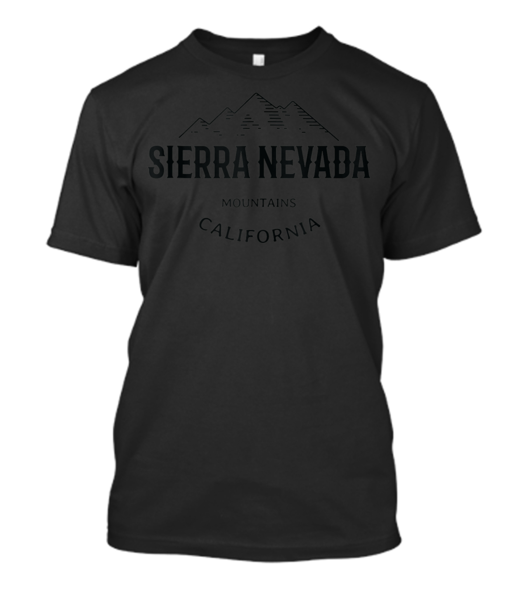 Sierra Nevada Mountains California Classic 7F T-Shirt