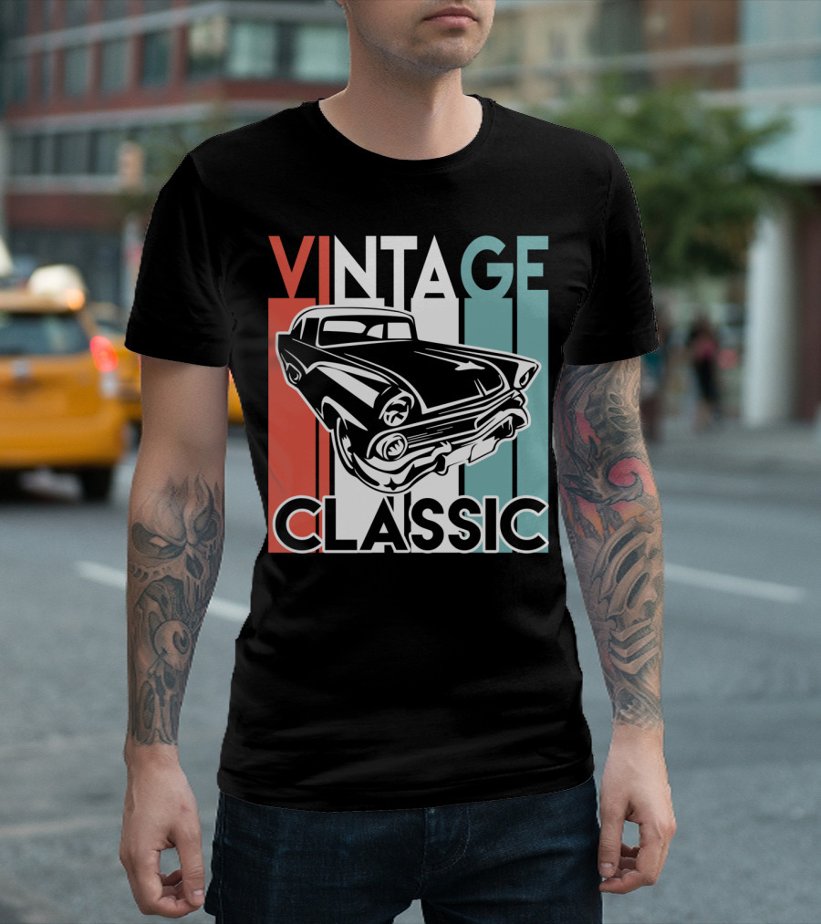 Vintage Classic Old Car T-Shirt