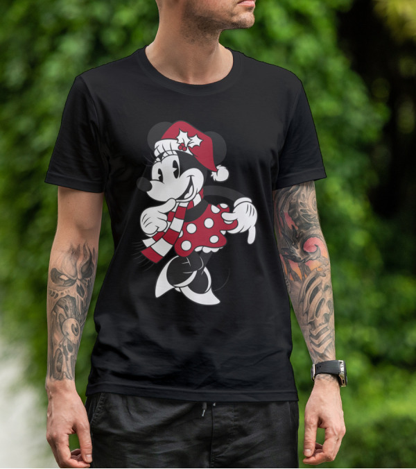 Disney Minnie Mouse Christmas Festive Attire T-Shirt