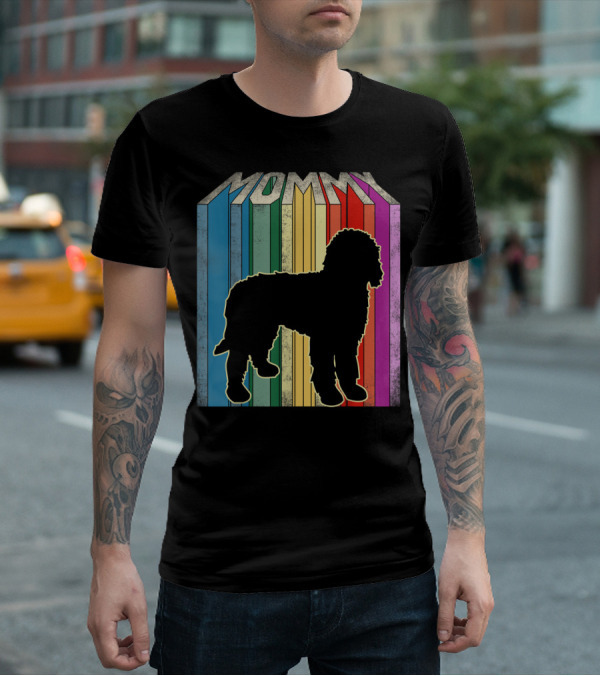 Rainbow Mommy Doodle Dog T-Shirt