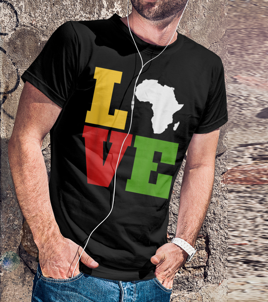 LOVE Africa Afrocentric African T-Shirt