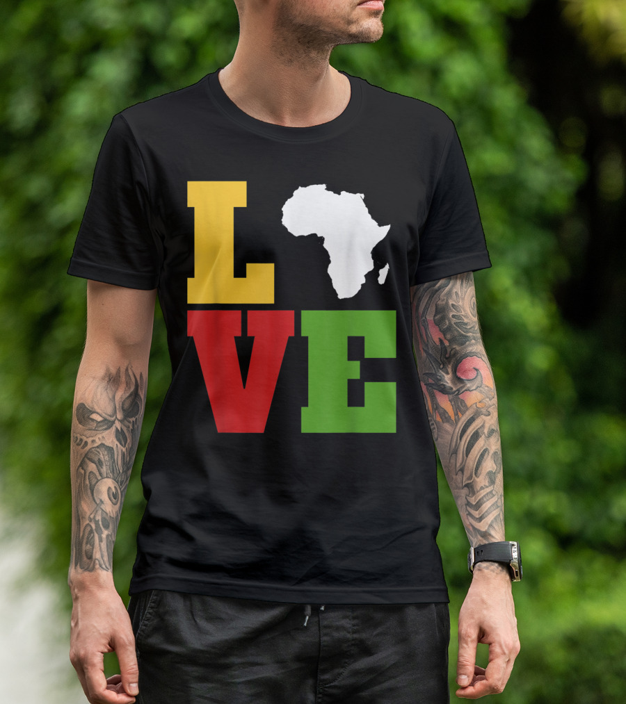 LOVE Africa Afrocentric African T-Shirt