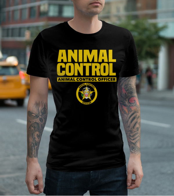 Animal Control Officer Public Safety Badge Seal T-Shirt