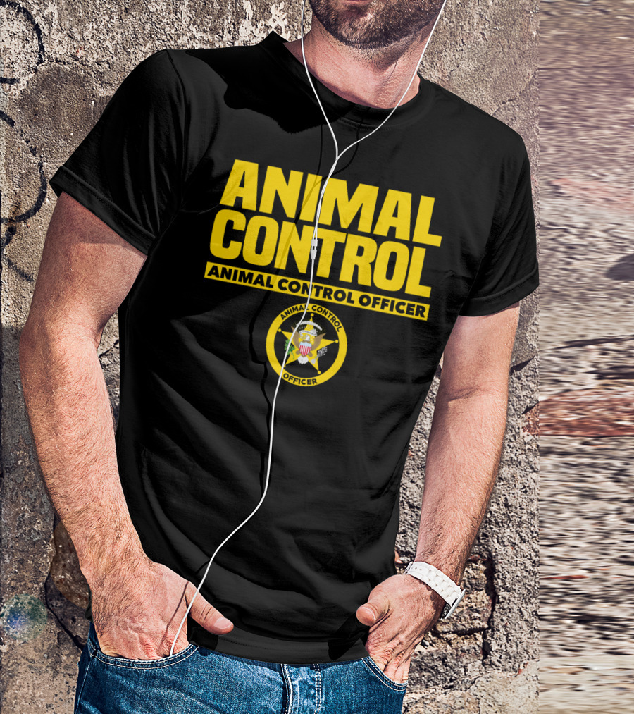 Animal Control Officer Public Safety Badge Seal T-Shirt