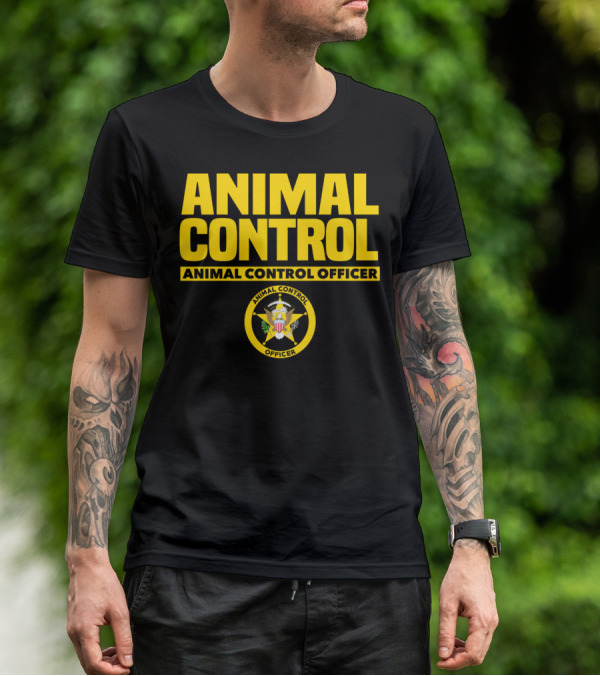 Animal Control Officer Public Safety Badge Seal T-Shirt