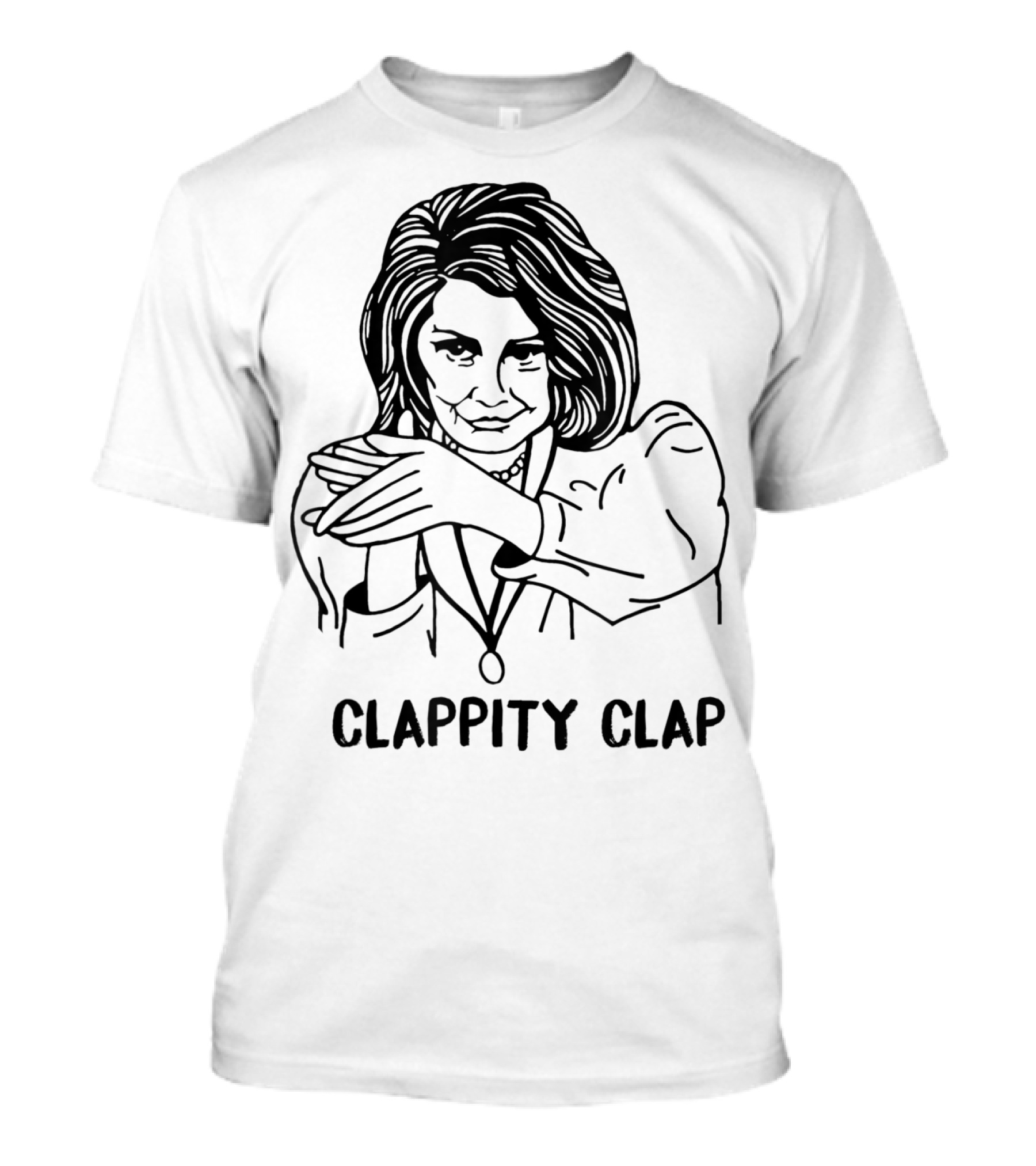 Clappity Clap Antitrump Nancy Pelosi Sotu Iconic Gesture T-Shirt