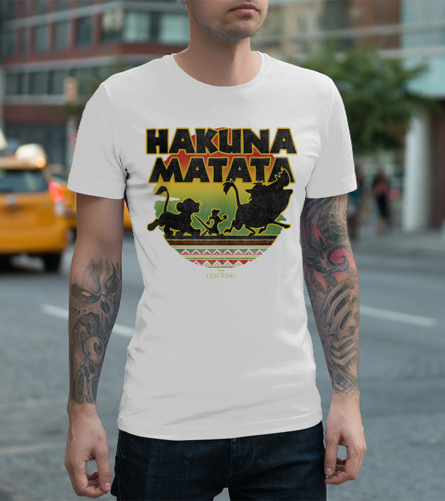 Hakuna Matata Disney The Lion King Simba Timon Pumba T-Shirt