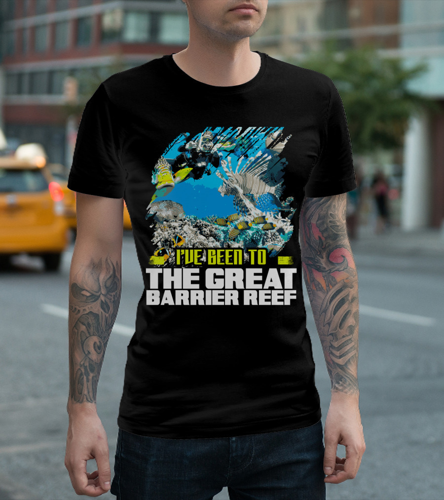 I've Been To The Great Barrier Reef Scuba Diving Adventure T-Shirt