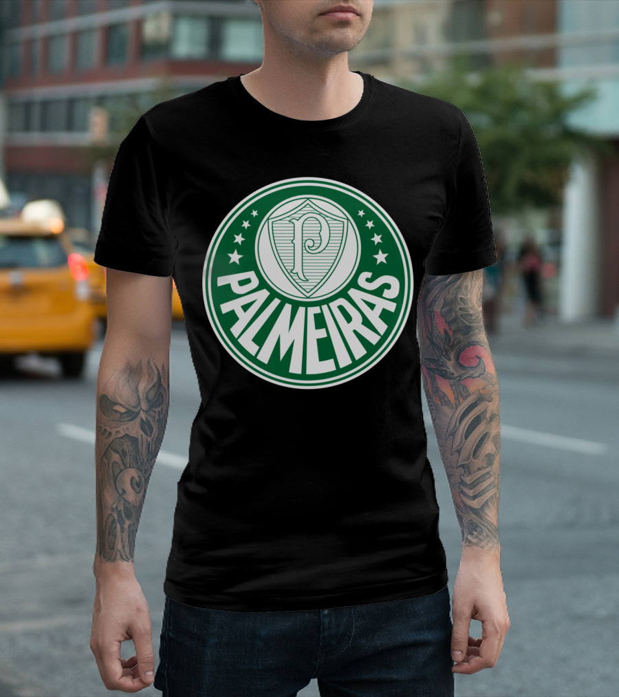 Palmeiras Soccer Fan Club Emblem T-Shirt