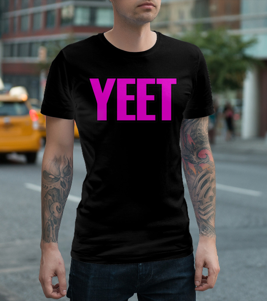 Pink Yeet Popular Funny T-Shirt