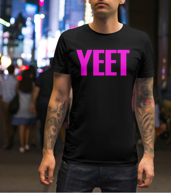 Pink Yeet Popular Funny T-Shirt