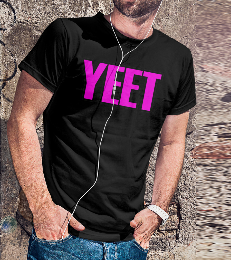 Pink Yeet Popular Funny T-Shirt