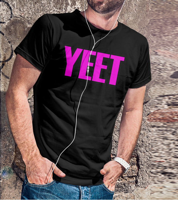 Pink Yeet Popular Funny T-Shirt