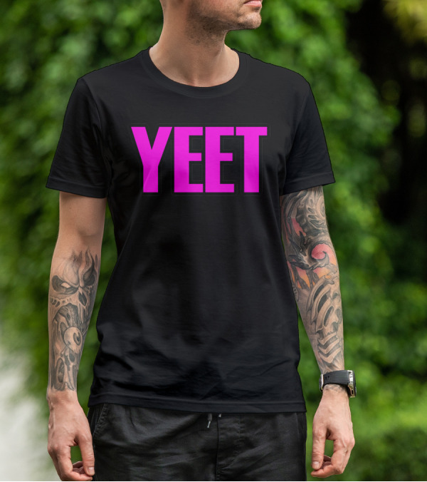 Pink Yeet Popular Funny T-Shirt
