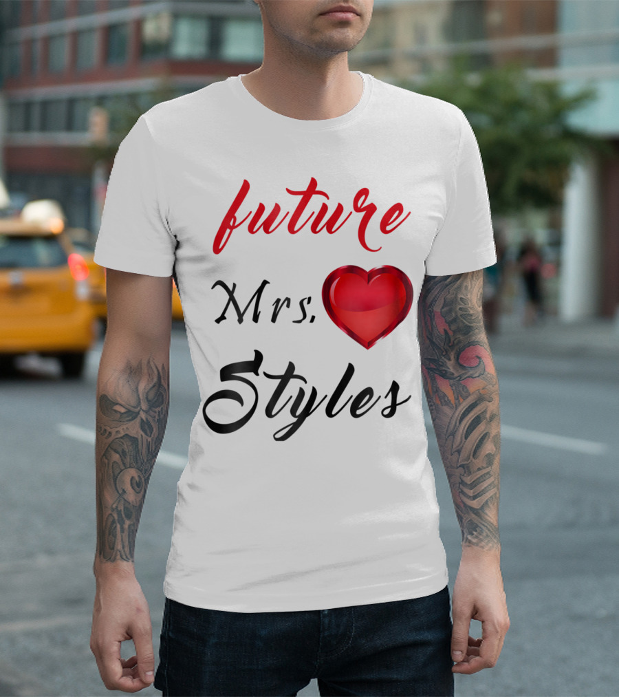Future Mrs Styles Heart Directioner T-Shirt