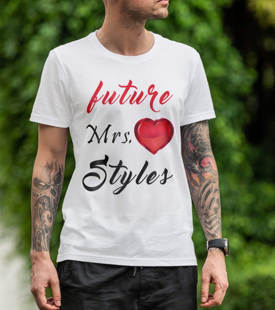 Future Mrs Styles Heart Directioner T-Shirt