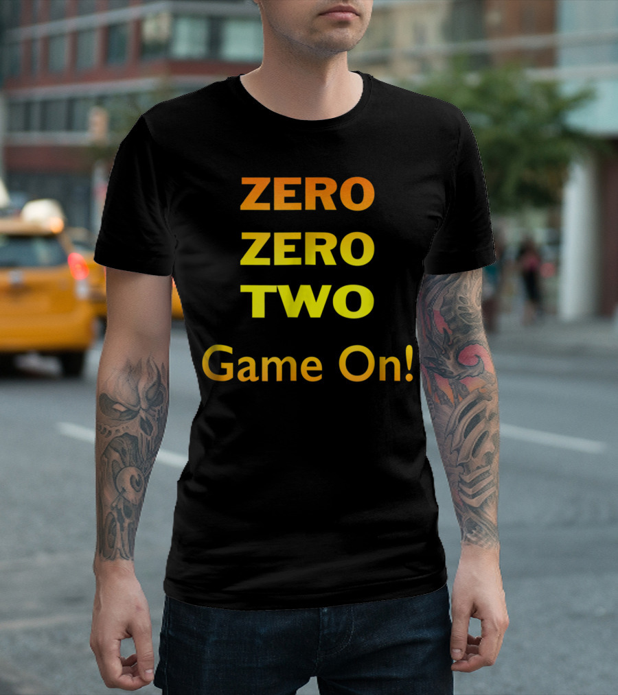 ZERO ZERO TWO Game On Pickleball T-Shirt